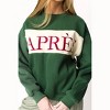 Women's Apres Crewneck Sweater - Bailey Rose - 3 of 4