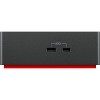 Lenovo ThinkPad Universal USB-C Dock - 3840 x 2160 Resolution - 3 Displays Supported - 1 x HDMI Ports & 2 x DisplayPorts - image 3 of 4