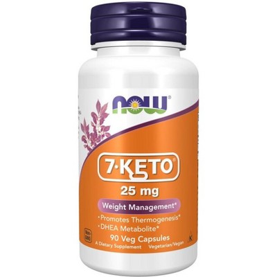 7-KETO 25mg by Now Foods  -  90 Veg Capsule