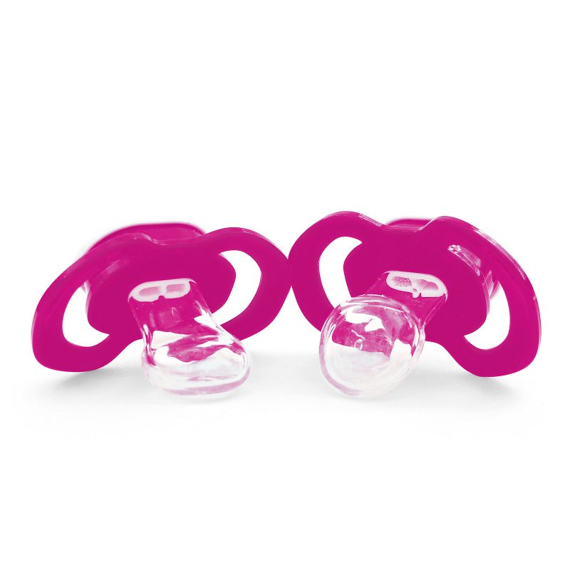BabyFanatic Girls Pink Pacifier 2-Pack - NFL Dallas Cowboys, 3 of 4