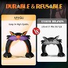 VINGLI 9FT Tall Halloween Inflatables Outdoor Decorations, Blow Up Scary Black Cat Halloween Yard Decorations, Built-in LED Lights - 4 of 4