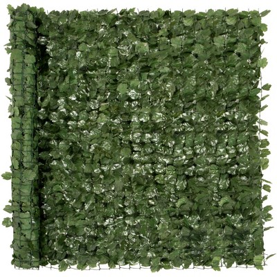 Best Choice Products 94x59in Artificial Faux Ivy Hedge Privacy Fence Screen for Outdoor Decor, Garden, Yard - Green