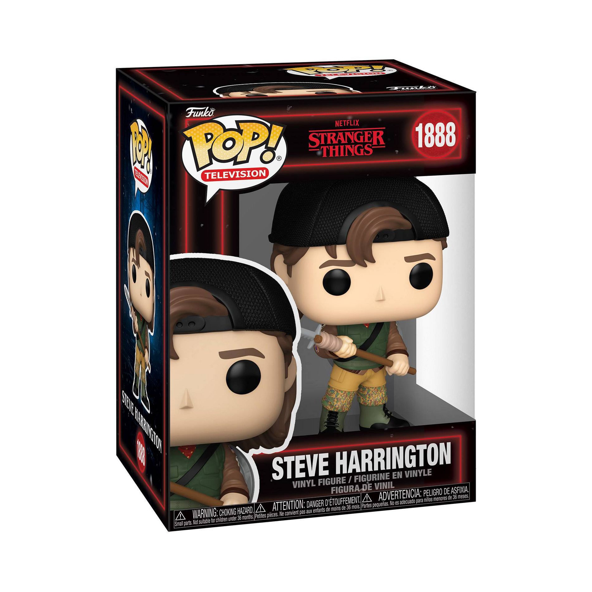 Funko POP! Television: Netflix Stranger Things- Steve Harrington Vinyl Figure #1888