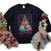 Merry Christmas Bow Tree - Women's Graphic Sweatshirt - 3 of 4