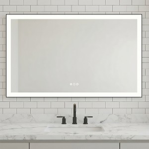 CIPACHO 32"x24"  Bathroom Mirror - Touch Control, Anti-Fog, 3 Color Temperatures, Shatterproof Tempered Glass for Bathroom - 1 of 4