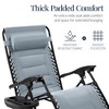 Best Choice Products Oversized Padded Zero Gravity Chair, Folding Outdoor Patio Recliner w/ Side Tray - 4 of 4