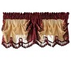 Kate Aurora Danbury Custom Austrian Embroidered Rod Pocket Window Valance Treatment - 2 of 2