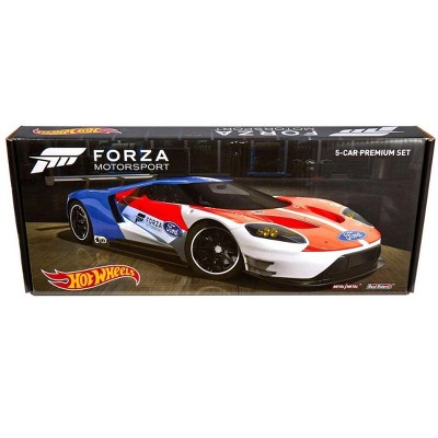 Mattel Forza Motorsport Hot Wheels Premium Vehicle Set, 5-Pack