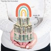 Big Dot of Happiness Hello Rainbow - DIY Boho Birthday Party Money Holder Gift - Cash Cake - 2 of 4