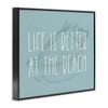 Stupell Industries Better at Beach with Shell, 20" x 16" - 3 of 4
