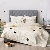 Florent Bodart Keziah Scandinavian Pattern Comforter Set Yellow - Deny Designs - image 2 of 4