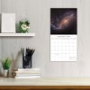 The Gifted Stationery 2025 Square Wall Calendar, Outer Space, 16-Month Natural World Theme with 180 Reminder Stickers (12x12 In) - 2 of 4
