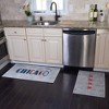 Sussexhome Non Skid Washable Kitchen Runner Rugs Set of 2 - Multipurpose Low Pile Area Rugs for Laundry Room, Entryway, Bathroom - Set of 44 x 24 and 31.5 x 20 Inches Floor Mats - 2 of 4