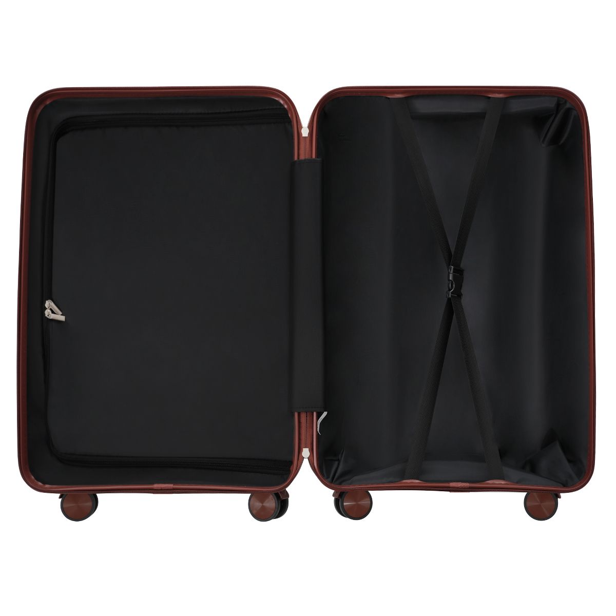 Polibi Hardshell Luggage Set 3 Piece, 20/24/28 Inch Suitcase with Spinner Wheels TSA Lock - thumbnail 5
