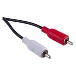 Philips 6' Stereo Audio Cable - Red/White