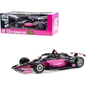 Dallara IndyCar #06 Helio Castroneves Meyer Shank Racing "NTT IndyCar Series" (2023) 1/18 Diecast Model Car by Greenlight - 1 of 3