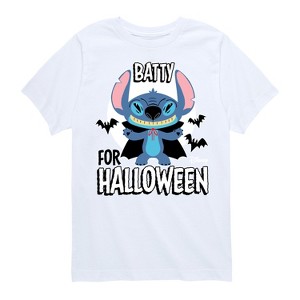 Boys' - Disney - Batty For Halloween Short Sleeve Graphic T-Shirt - 1 of 4