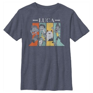 Boy's Luca Vintage Character Panels T-Shirt - 1 of 4