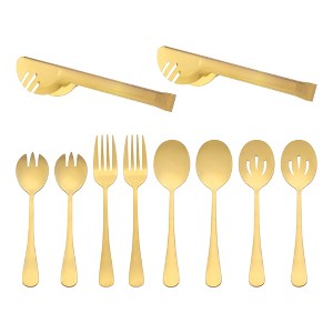 REGALWOVEN 2 Sets 10 Pcs Stainless Steel Flatware Set - 1 of 4