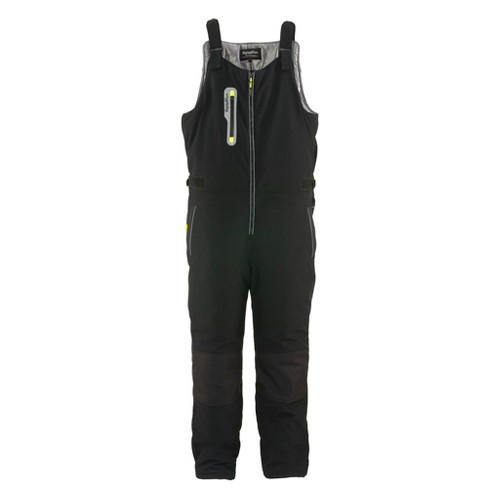 Refrigiwear Men's Insulated Extreme Softshell High Bib Overalls -60f  Protection (black, 4xl) : Target