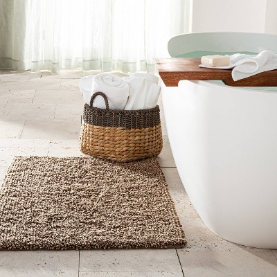 24"x40" Mélange Looped Bath Rug Dark Sand Casaluna™ Target