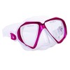 Hawaii Divers Orca Jr Snorkel Mask– White/Pink (Ages 8–14) - 2 of 4