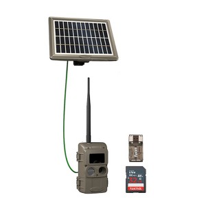 Cuddeback CuddeLink Wireless Trail Camera with Solar Power Bank Bundle. - 1 of 4