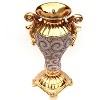 Gulches Ambrose Chrome Plated Crystal-Embellished Ceramic Vase - 4 of 4