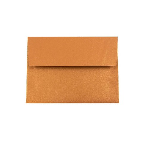 JAM Paper A6 Metallic Invitation Envelopes 4.75 x 6.5 Stardream Copper Bulk 250/Box (GCST651H) - image 1 of 2