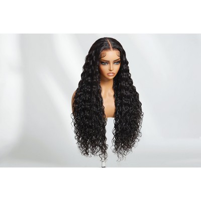 UNICE 7x5 Bye Bye Knots Water Wave Wig With Baby Hair 22 inches