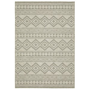Oriental Weavers Tortuga TR03A Tan/Black Indoor/Outdoor Area Rug - 5'3" x 7'3" - 1 of 4