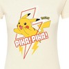 Women's - Pokémon - Pika Pika Juniors Fitted Graphic T-Shirt - 2 of 3