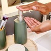 iDesign Ceramic Earth Collection Refillable Tall Soap Dispenser, Moss - 4 of 4
