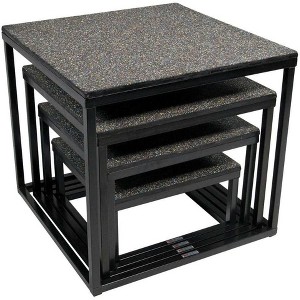 Power Systems Premium Plyo Box 12" - Non-Slip Plyometric Jump Box for Home Gym with Rubber bottom - 1 of 3