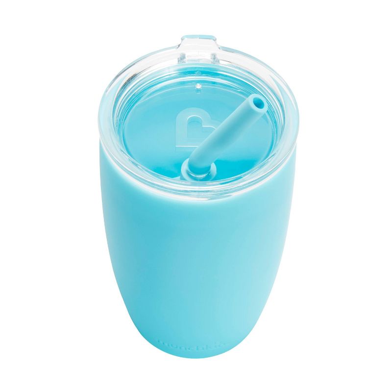 Munchkin Simple Clean Straw Tumbler Cup - Blue - 10oz, 2 of 7