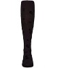 Memoi Girls Opaque "Flower Garden" Flocked Tights Black - 2 of 4