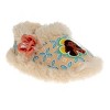 Disney Girls' Moana Slippers - Princess Moana Plush Fuzzy Slippers (Toddler/Little Girl) - 4 of 4