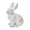 Melrose White Washed Rabbit Figurine (Set of 2) - 4 of 4
