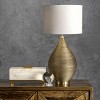 nuLOOM Barlow 26" Wire Table Lamp Lighting - Gold 26" H x 13" W x 13" D - 2 of 4