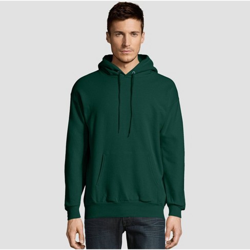 fax timmerman Beperkt Hanes Men's Big & Tall Ecosmart Fleece Pullover Hooded Sweatshirt - Dark  Green 4xl : Target