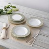 Noritake Infinity Green Gold Gold 12-Piece Dinnerware Set, Service for 4 - image 3 of 4