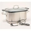 Blue Jean Chef 208oz Digital Multi-Function Nonstick Slow Cooker Refurbished Silver - 2 of 4