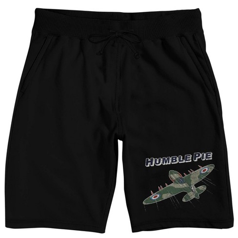 HUMBLE PIE Plane Men's Black Lounge Shorts - image 1 of 4