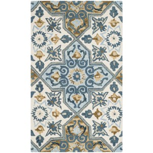 Suzani SZN380 Hand Hooked Indoor Area Rug  - Safavieh - 1 of 4