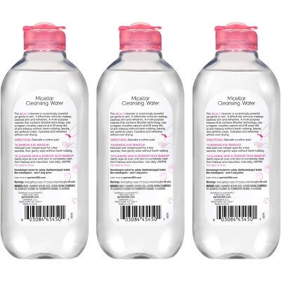target garnier micellar water