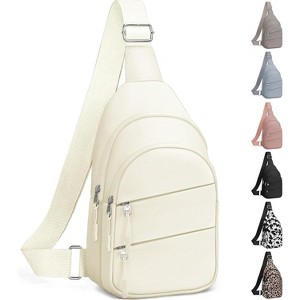 Small Anti-Theft Sling Bag, Lightweight Crossbody Backpack for Men & Women, Outdoor Hiking and Travel Daypack - 1 of 4