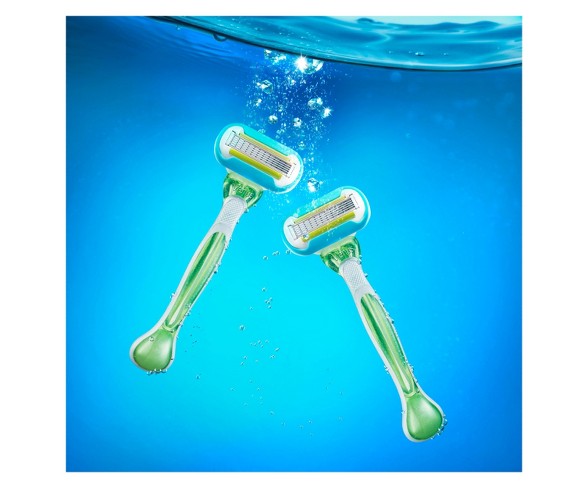Venus Extra Smooth Green Disposable Women's Razors - 2ct