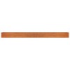 vidaXL corten Steel Garden Planter - Large Raised Bed for Balcony/Patio/Garden, Weatherproof Steel, 236.2x31.5x17.7 in, Rustic Brown - 4 of 4