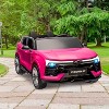 24V Kids Ride-On SUV, 2-Seater Licensed Chevrolet Blazer Electric Car with Parent Remote Control, Battery-Powered Ride-On Vehicle for Kids - 4 of 4