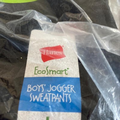Hanes Kids' Eco Smart Open Leg Sweatpants - Dark Gray M : Target